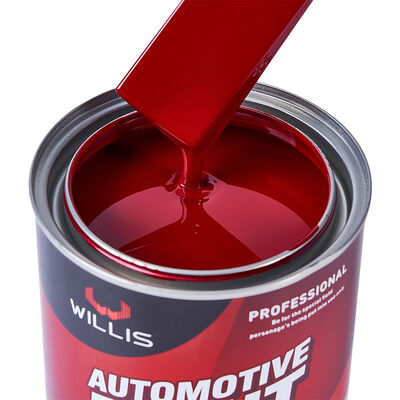 Original 1k Transparent Red (Blue Phase) Color Sublimation Coating Car Paint Cans 1l Car Refinish Paint