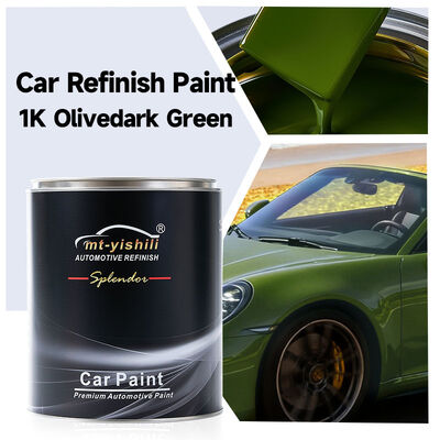 Wholesale Car Paint at Factory Price: 2K/1K, Metallic, Solid Colors in 1L &4L Cans, Spray Paint for Cars with Thinner & Hardener