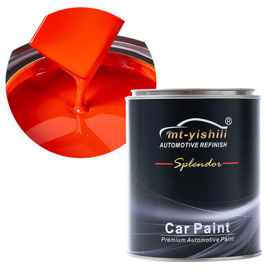1K Orange Red Factory Supply All Auto Body Supplies: Epoxy Primer, Car Paint, Acrylic Varnish, Thinner | with Body Putty