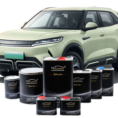 Factory Supply 1K Transparent Iron Red Acrylic Resin Touch Spray Paint for Car Scratch Repair & Car Paint Mixing Machine