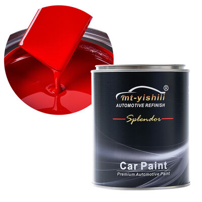 1K Transparent Red Car Paint for Custom Automotive Refinishing - Acrylic Resin Coating with Thinner,2k Clear Coat Automotive