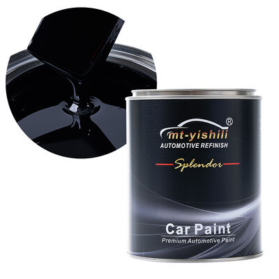 Factory Price 1K Bluish Black Acrylic Spray Liquid Coating for Car Plastic Repair Low MOQ 1L & 4L Sizes