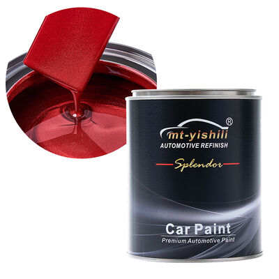 Car Paint 1K Silver Acrylic Coating for Automotive Repair, Factory Supply with Thinner | One Component & Body Filler
