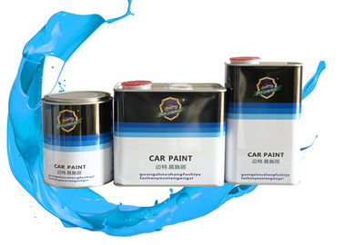 High Hardness Car Refinish Paint , Mirror Like Metallic Car Spray Paint