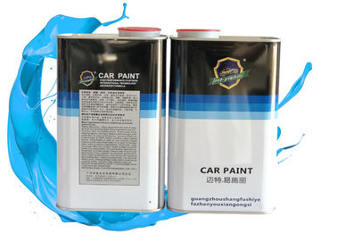 Low Smell Matte Black Car Paint , High Solubility Uv Resistant Clear Coat Automotive Use