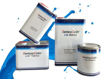 Crystal White Pearl Automotive Paint Strong Adhesion Acrylic Raw Material