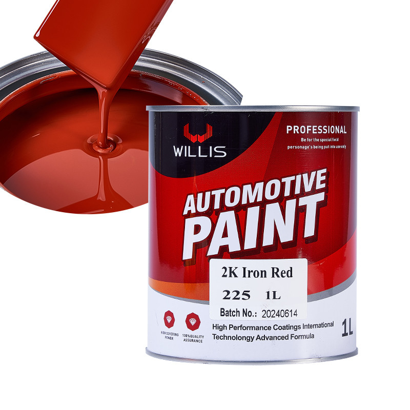 Willis Paint 2K Solid Paint For Spray Gun Easily Infiltrate Purple Orange Red