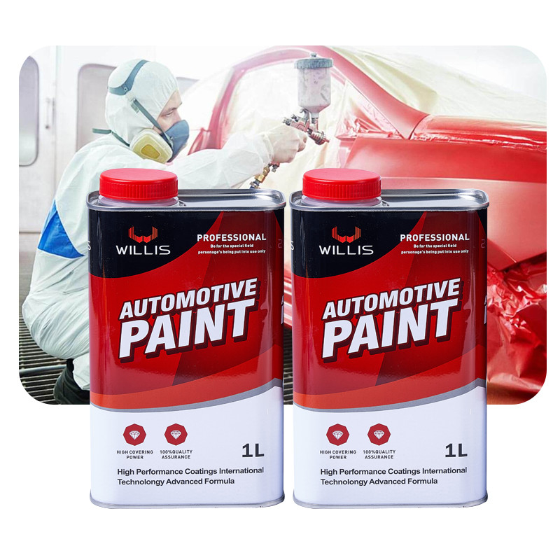 Car 2k Clear Scratch Repair Industrial Acrylic Paint Hardener 2k Topcoat Car Spray Paints 	High Gloss Car Paint