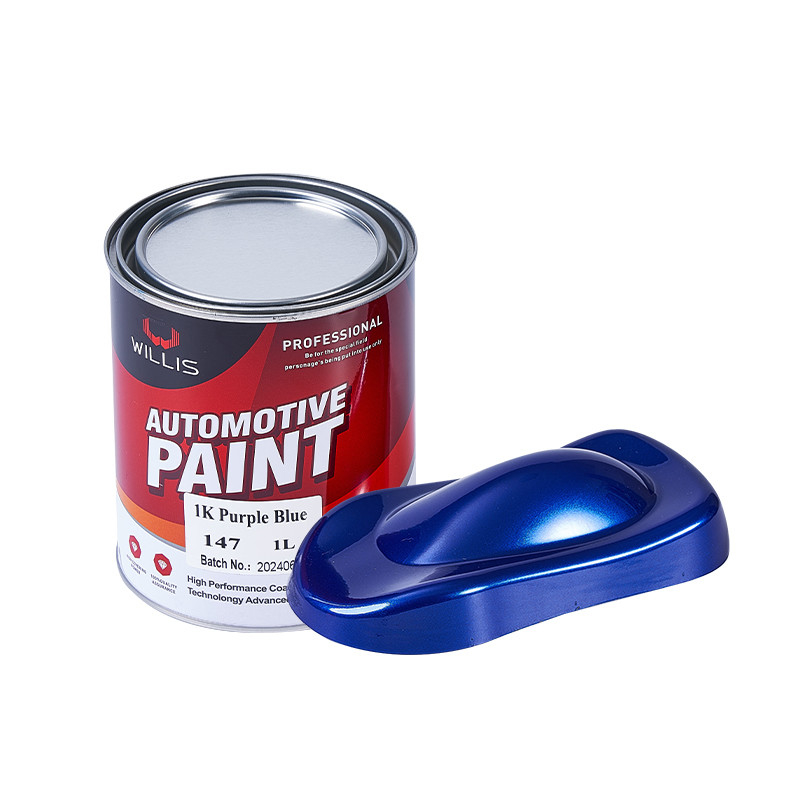 High Gloss 1k Basecoat Car Paint Thinner , Yellow / Green Car Paint Colors