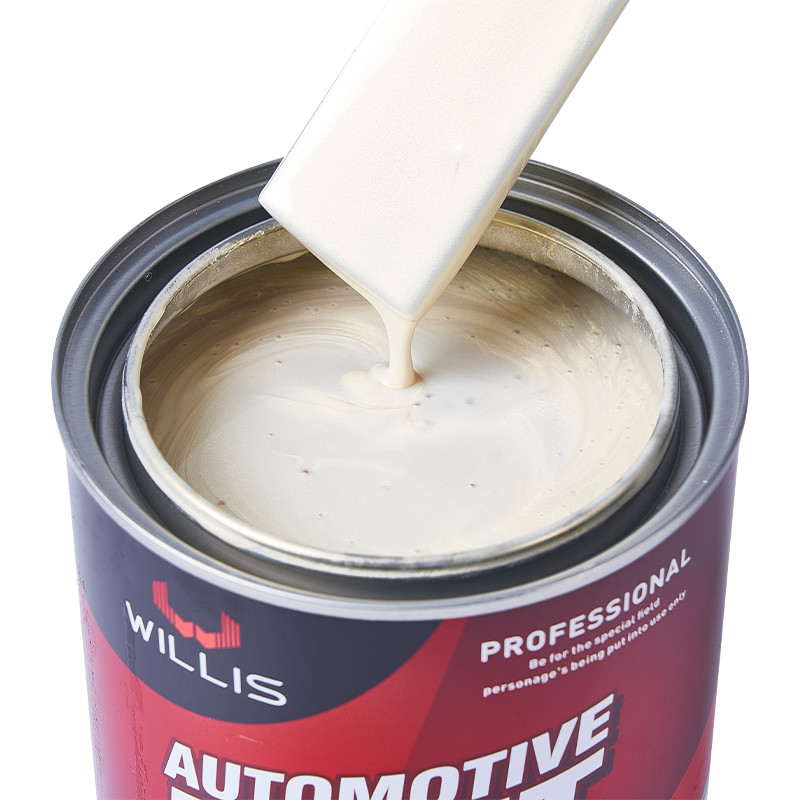 1K Acrylic Pearl Car Paint Yellow Pearl Clear Coat Hardener Thinner 2K/1K Color Paint