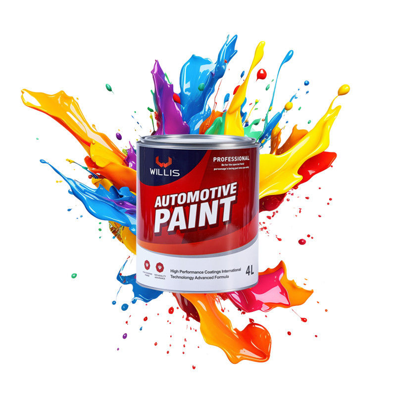 Chemical Resistance Two Component Solid Car Vehicle Touch Up Paint For Long Lasting Protection