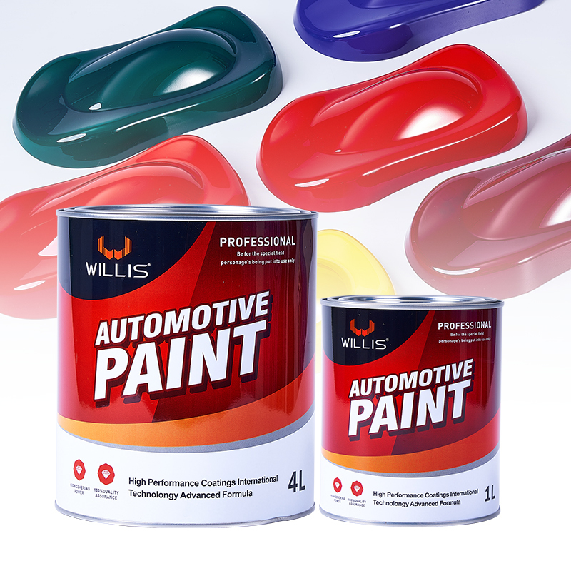 High Concentration Two Component Solid Car Touch Up Paint For Professional Car Coating Auto Paint Spray Paint