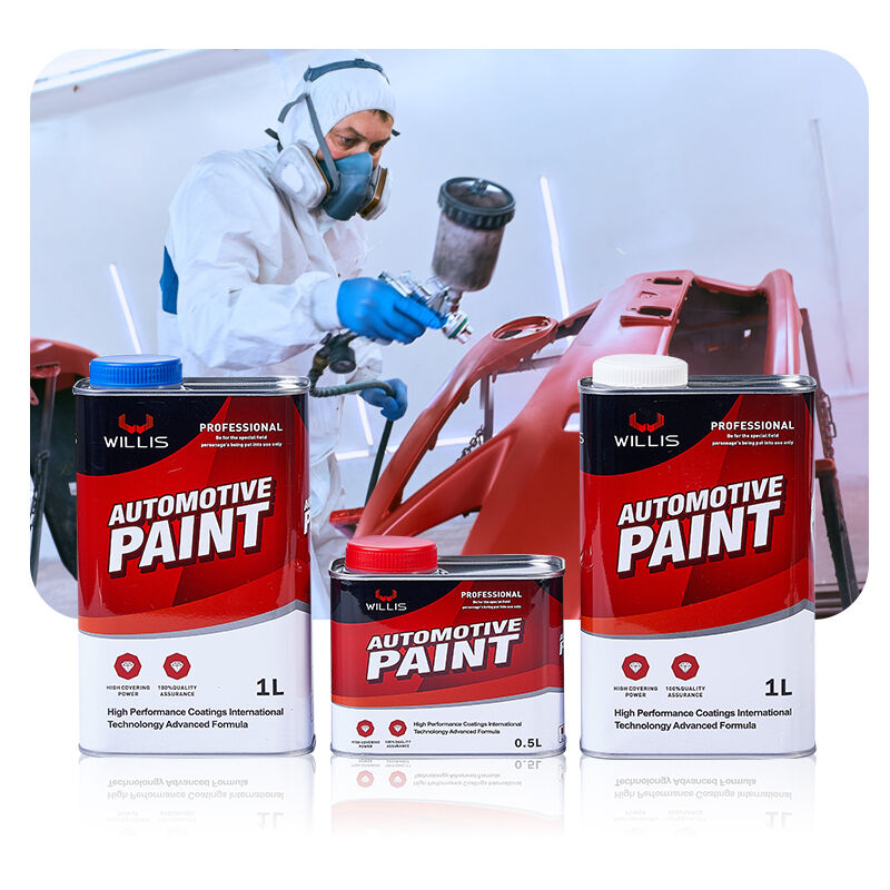 High Solid Automotive Refinish Paint Anti-Yellowing Clear Coat Acrylic Resin Varnish Containing Hardener High Coating Paint