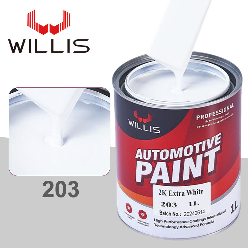 Automotive Car Paint High Gloss 2K Clear Coat Liquid Coating Plastic Coating WILLIS Brand Varnish with Hardener