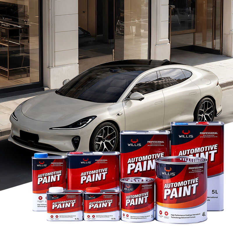 High Quality WILLIS 2K Acrylic Liquid Coating Car Paint Repair Spray with Pigment-Factory Wholesale Hot Selling Discount Price