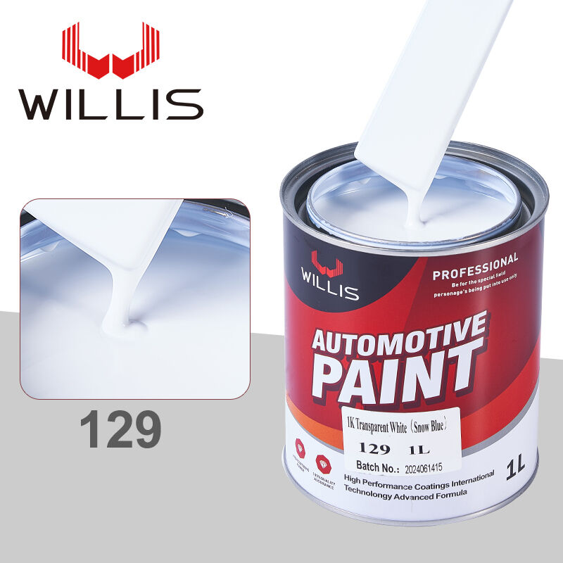 1K Transparent White Automotive Repair Liquid Coating High Performance Eco Friendly Acrylic Resin Car Plastic Coating MSDS