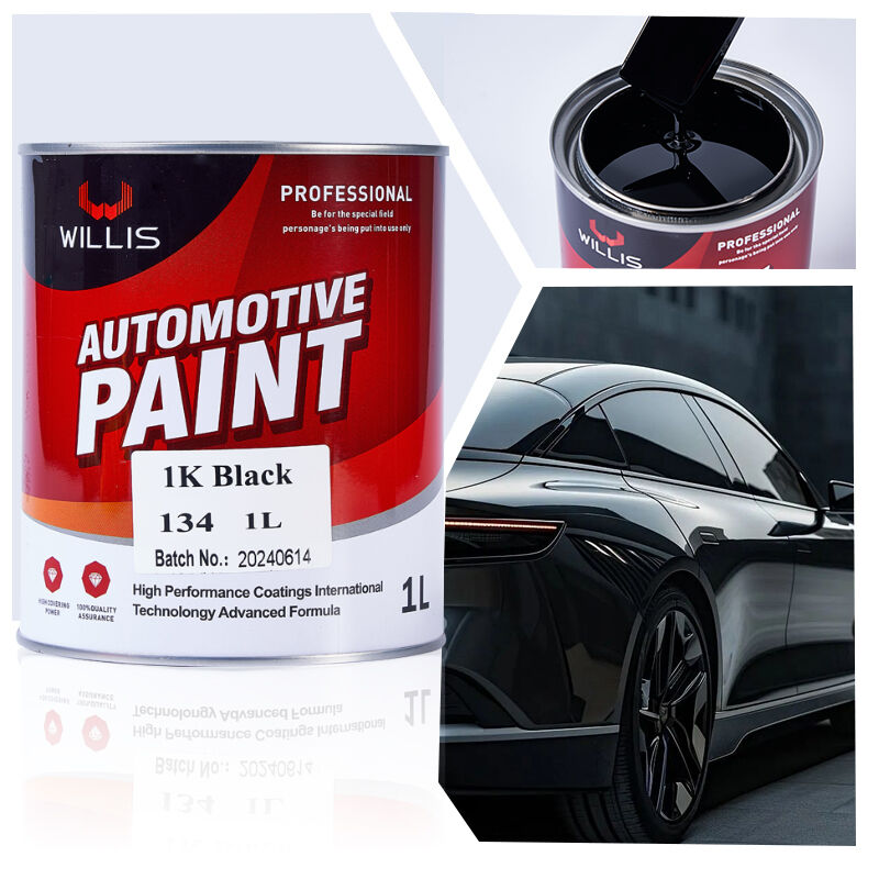 Advanced 1K Single Component Acrylic Masterbatch Automotive Repair Paint with Primer Gloss & Matte Product Coating & Paint