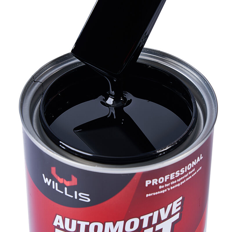 1k Bluish Black Acrylic Car Refinish Paint Decorative Body Filler and Repair Coating