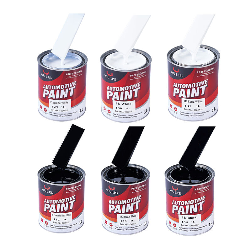 Hot Selling 1K/2K Automotive Topcoat Spray Painting Gun with Factory-Supplied Paint Mixing Lids