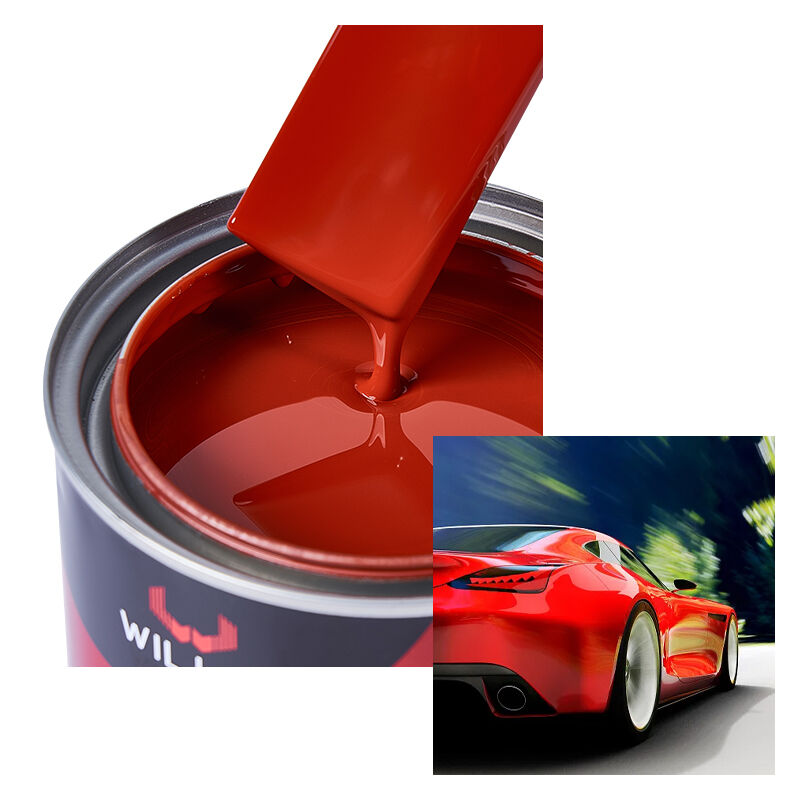Time-Saving Efficient Quick Drying Car Repair Paint Durable Acrylic Resin Colorful for Cars Auto Paint
