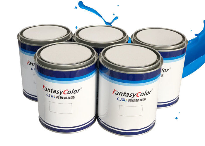 High Brightness Silver Base Coat Paint , Body Filler 1K Tint Base Paint
