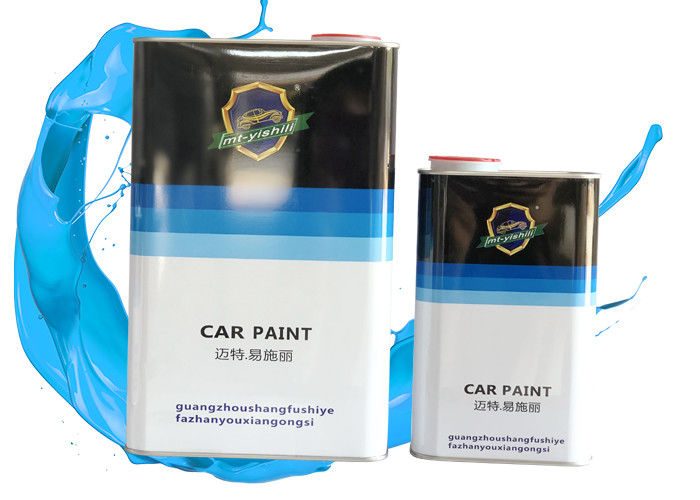 Medium Volatilization Speed Metallic Car Paint , Glossy Clear Lacquer Spray For Cars