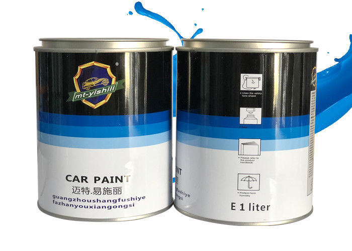 Refinish Silver Powder Coat Paint , Sparking OEM Metallic Silver Auto Paint