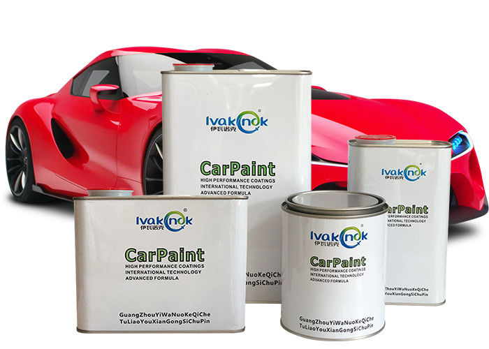 Durable Metallic Red Car Paint , Two Component Varnish Epoxy Paint Thinner