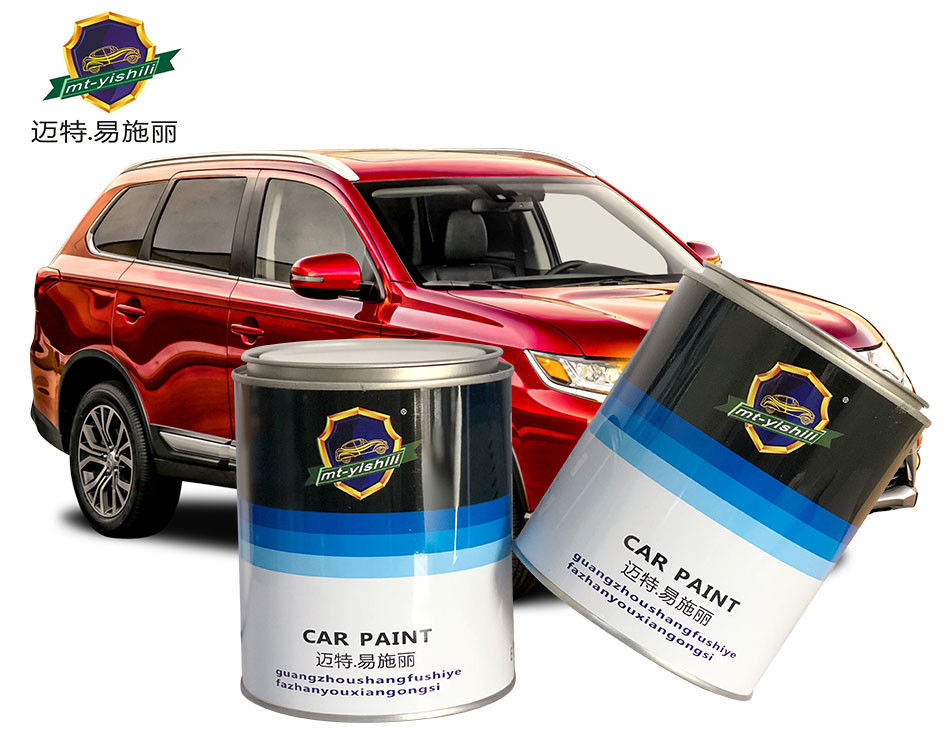 Customized Solid Car Paint Colors , Stable Weather Resistant 2k Spray