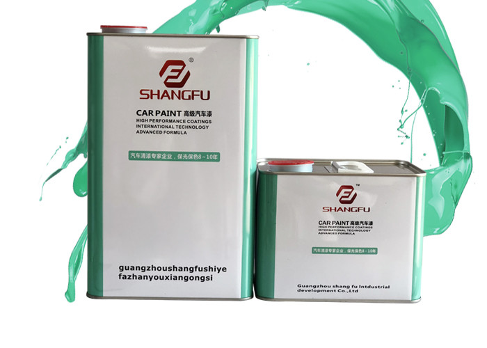 High Gloss Automotive Clear Coat Paint Liquid Coating Fast Dry