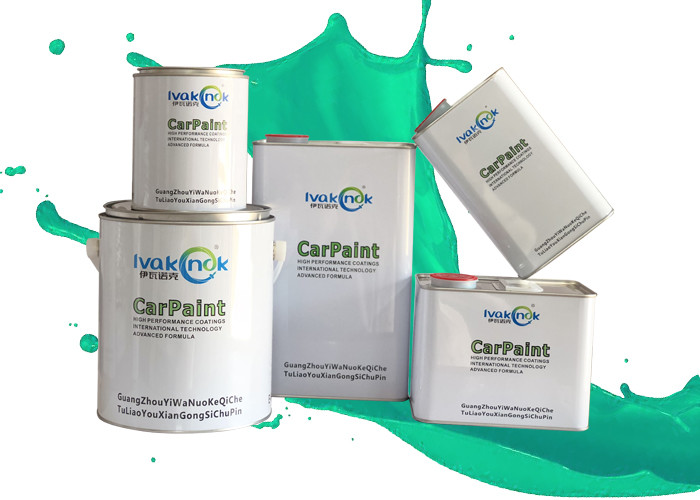 1K Base Auto Refinish Paint , Fast Drying Solid White Car Paint Strong