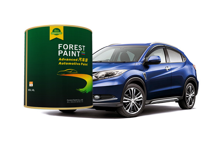 Bright Blue Pearlescent Car Paint Clear Acrylic Lacquer