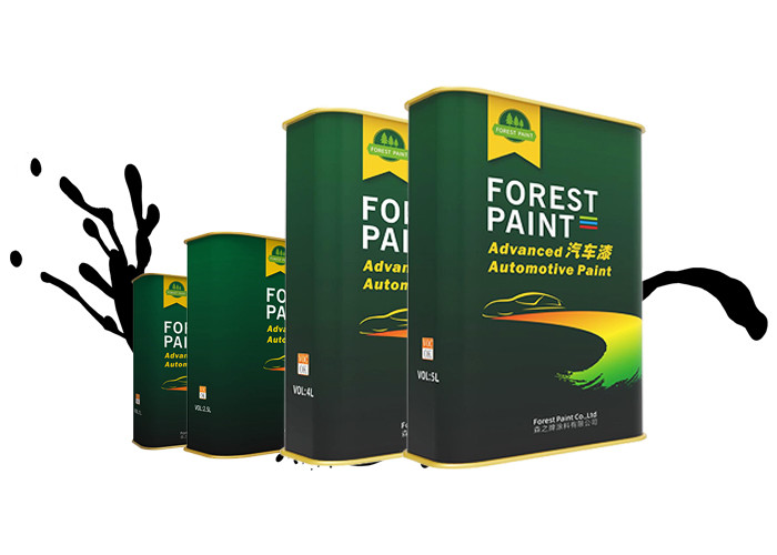 2k Clear Liquid Coating Matte Silver Car Paint For Plastic Bumpers